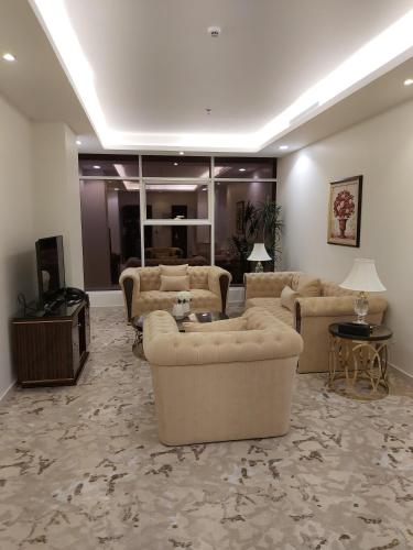 Χώρος καθιστικού στο Golden Dream Hotel
