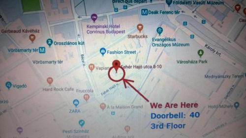 White Ship Apartman 1052 Budapest, Fehér Hajó utca 8-10. III.em. (doorbell 40.) kép - 3