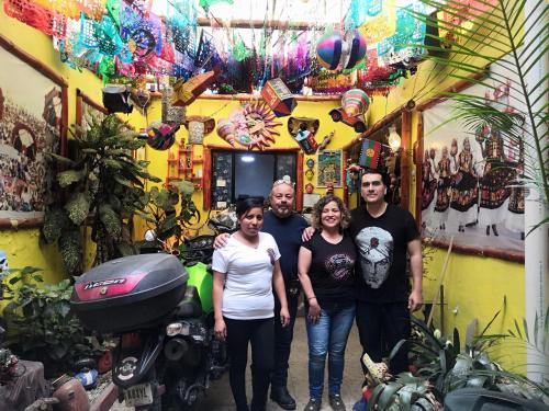 Clients de l'établissement Hostal Oaxaca Magic
