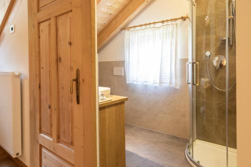 A bathroom at Villa Alba