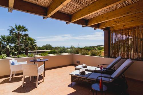 Un balcón o terraza en Hotel Aquadulci