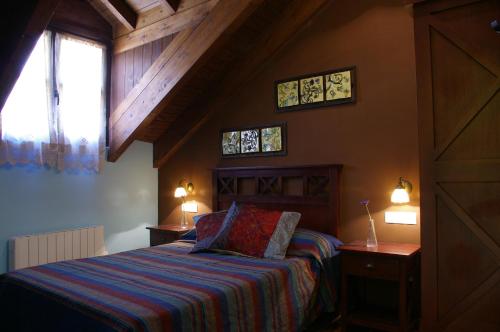 Katil atau katil-katil dalam bilik di Casa Villamana