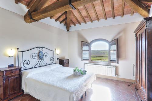 Posteľ alebo postele v izbe v ubytovaní Agriturismo Terra Rossa