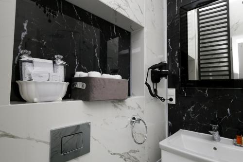 Kúpeľňa v ubytovaní KDRO Apartment Rynek