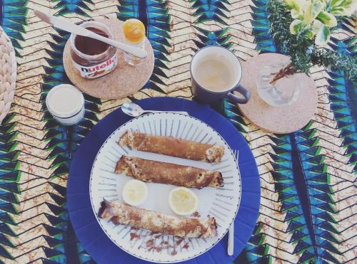 Mad på bed and breakfast-stedet eller i nærheden