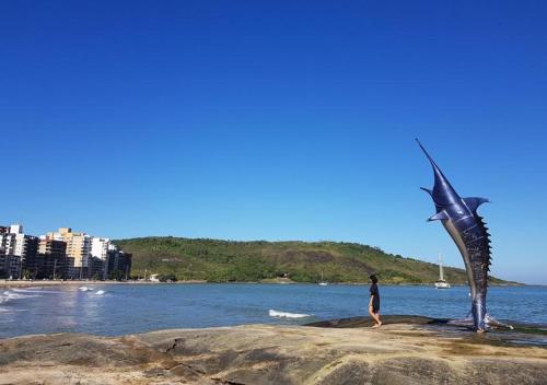 Gallery image of Praia do Morro - Guarapari - Apto 2 Quartos com Internet - Piscina - Ar Split - Edifício Gil Nogueira in Guarapari