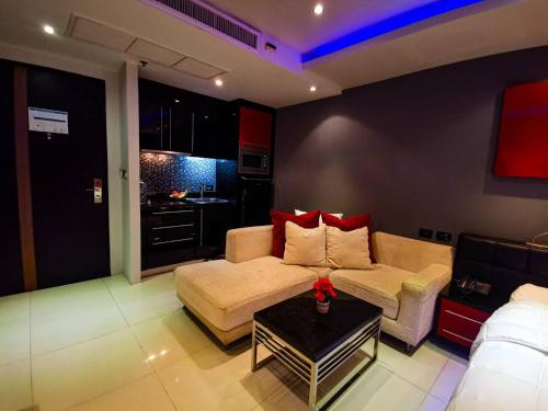 Posezení v ubytování Absolute Bangla R305