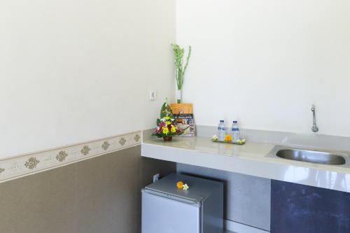 Η κουζίνα ή μικρή κουζίνα στο Ninja Suite Villa