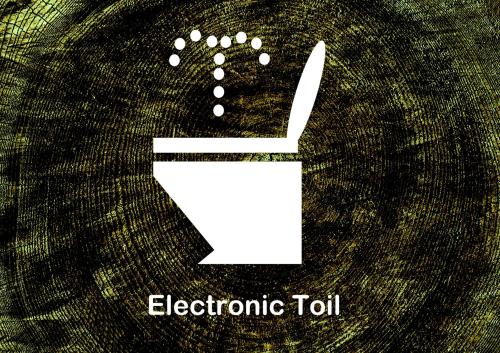 an electronic toll sign with an electronotic at Comfort Hotel Hu in Koshigaya