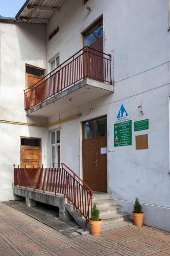 Το κτήριο όπου στεγάζεται  το hostel