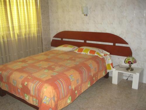Krevet ili kreveti u jedinici u okviru objekta Hostal Hostello - Lima Airport