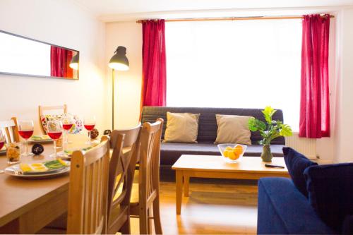 Χώρος καθιστικού στο Regents Canal Apartments