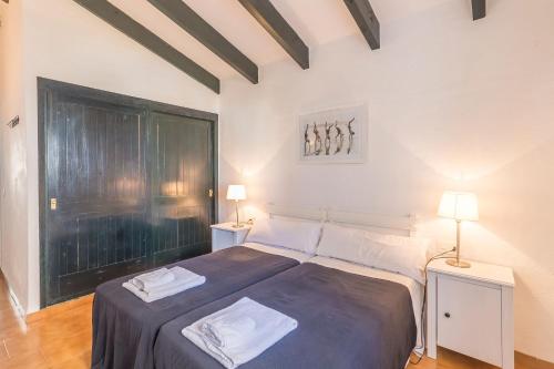 Postel nebo postele na pokoji v ubytování Casa 5 Q en Complejo Binisafua