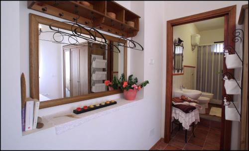 Vonios kambarys apgyvendinimo įstaigoje Villa Tresino B&B