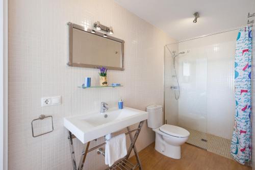 Kúpeľňa v ubytovaní Apartamento Prado