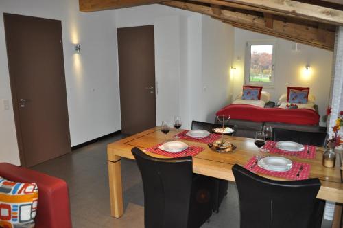 Ένα ή περισσότερα κρεβάτια σε δωμάτιο στο Haus Piesendorf