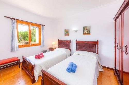 Cama o camas de una habitación en Villa Jacoba