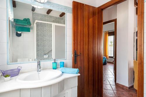 Kúpeľňa v ubytovaní Casa Estefanía