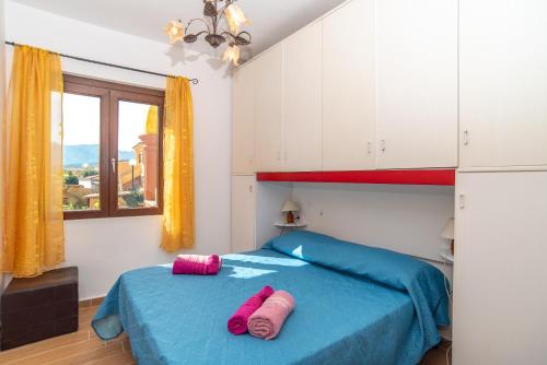 A bed or beds in a room at Casa Albina