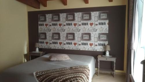 Lova arba lovos apgyvendinimo įstaigoje B & B La Casa di Nuvola