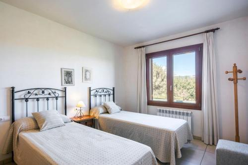Cama o camas de una habitación en Villa Sastre