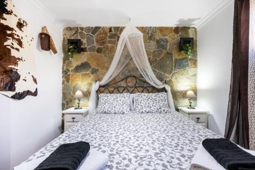 Llit o llits en una habitació de Casa Ribeiro