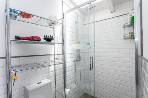 Kúpeľňa v ubytovaní Atico Casapueblo