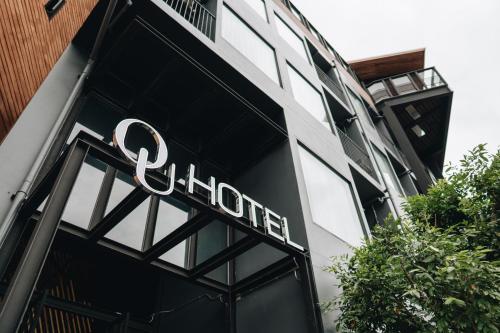 Das Gebäude in dem sich das Hotel befindet