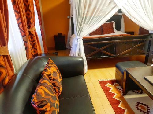 Ruang duduk di Margarita House