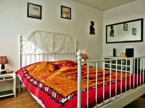 Posteľ alebo postele v izbe v ubytovaní Les Gardénias