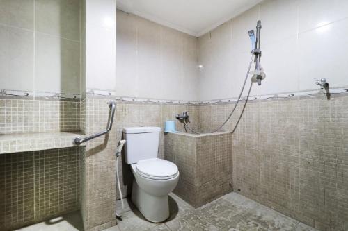 Koupelna v ubytování Hotel Alamanda