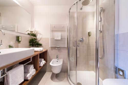 Kúpeľňa v ubytovaní Hotel Sella***s