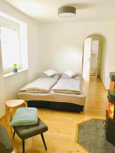 Cama o camas de una habitación en Entzückende Traumwohnung - nur 5min vom Europa-Park!