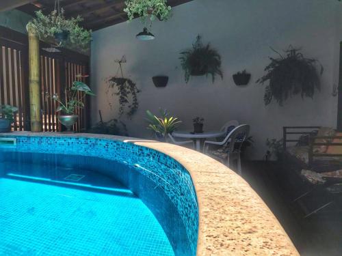 Bazén v ubytování Casarão Paraty nebo v jeho okolí