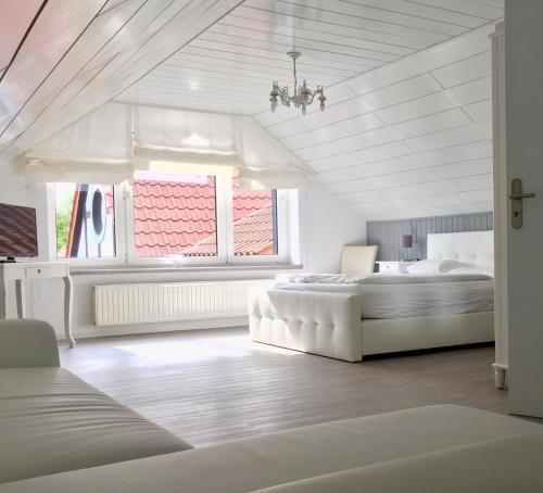 Postel nebo postele na pokoji v ubytování Landhotel Baumanns Hof