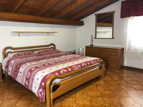 Кровать или кровати в номере Casa Ghelpack