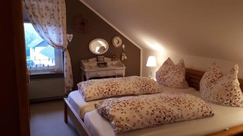 Katil atau katil-katil dalam bilik di Harz Blick