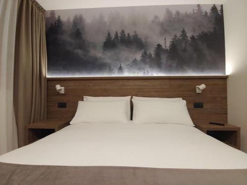 Chalet Belloにあるベッド
