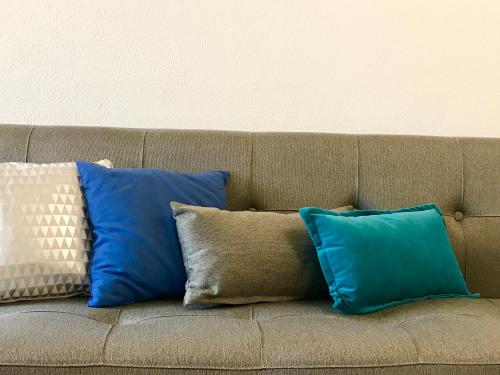 Una cama o camas en una habitación de Departamento en Cordoba, excelente ubicación.