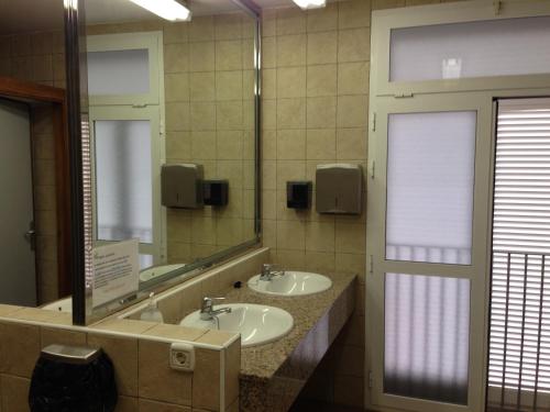 Koupelna v ubytování Albergue De Puntas De Calnegre