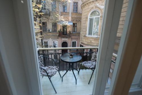 Un balcon sau o terasă la Apartment nr. 8