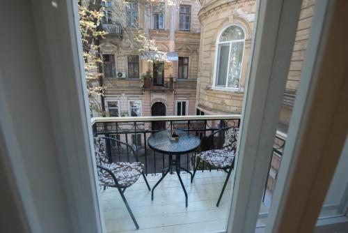 Balkón nebo terasa v ubytování Apartment nr. 8