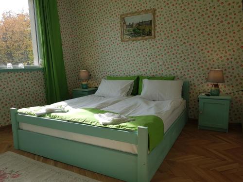 En eller flere senge i et værelse på Casa Vivaldi