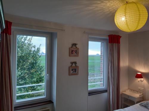 Postel nebo postele na pokoji v ubytování Belle Vue
