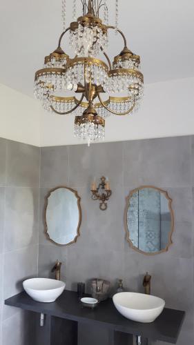 Ett badrum på Casa Stella Country House