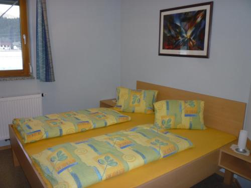 Ferienwohnung Wettlにあるベッド