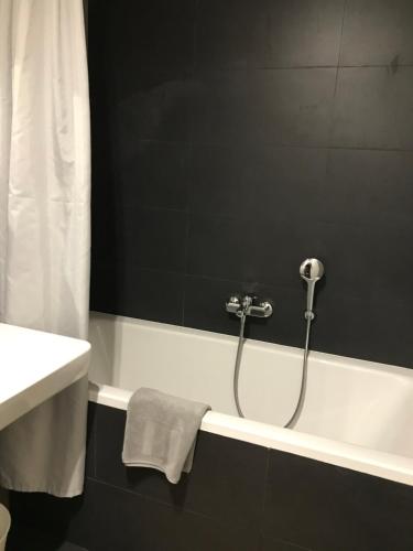 Koupelna v ubytování Apartman pri Radnici