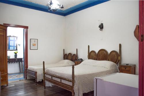 Krevet ili kreveti u jedinici u objektu Pousada Solar dos Sepúlvedas