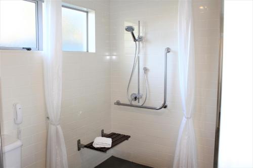 Bathroom sa Lodge Bordeaux