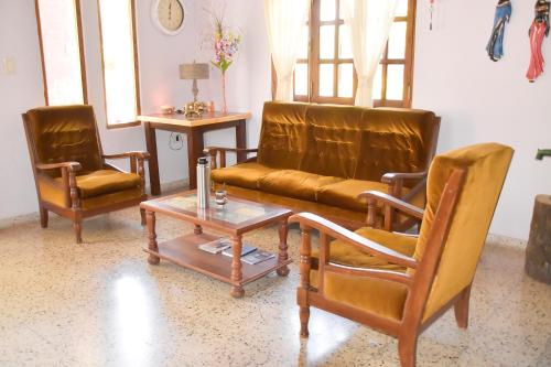 Posezení v ubytování Casa Calma Hotel
